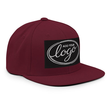 YP Classics 6089M | Create Your Own Custom Snapback Hat Maroon