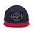 YP Classics 6089M | Create Your Own Custom Snapback Hat Navy/ Red