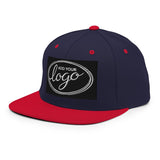 YP Classics 6089M | Create Your Own Custom Snapback Hat Navy/ Red