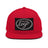 YP Classics 6089M | Create Your Own Custom Snapback Hat Red