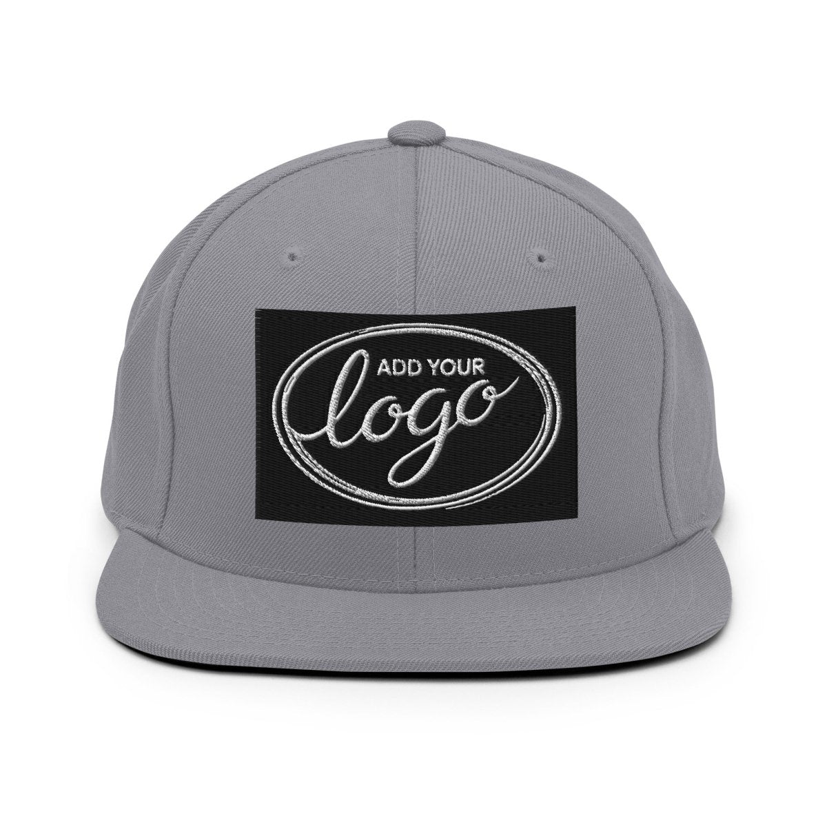 YP Classics 6089M | Create Your Own Custom Snapback Hat Silver