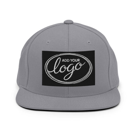 YP Classics 6089M | Create Your Own Custom Snapback Hat Silver