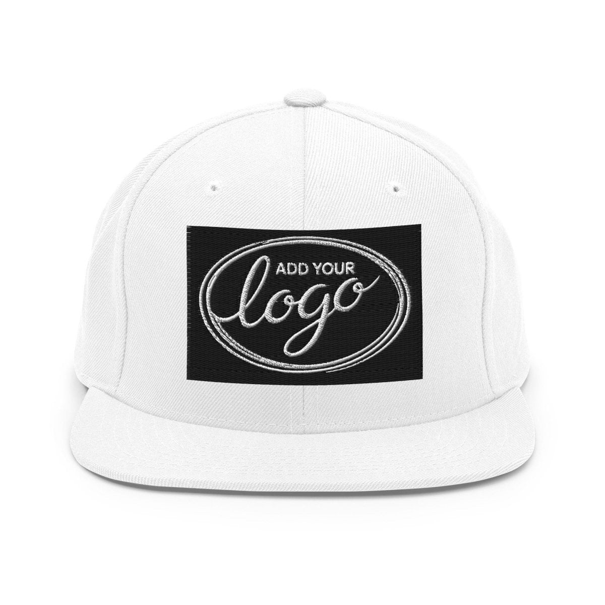 YP Classics 6089M | Create Your Own Custom Snapback Hat White
