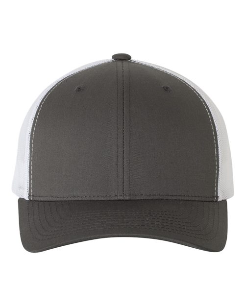 YP Classics 6606 Retro Trucker Cap | Wholesale Yupoong 6606 Retro Trucker Hat Black Adjustable Hats