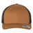 YP Classics 6606 Retro Trucker Cap | Wholesale Yupoong 6606 Retro Trucker Hat Caramel/ Black Adjustable Hats