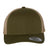 YP Classics 6606 Retro Trucker Cap | Wholesale Yupoong 6606 Retro Trucker Hat Moss/ Khaki Adjustable Hats
