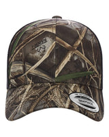 YP Classics 6606 Retro Trucker Cap | Wholesale Yupoong 6606 Retro Trucker Hat Realtree Max7/ Brown Adjustable Hats