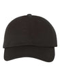 YP Classics Classic Dad Hat - Yupoong 6245CM Black Adjustable Hats