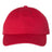 YP Classics Classic Dad Hat - Yupoong 6245CM Cranberry Adjustable Hats