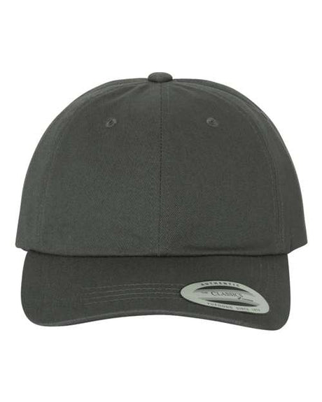 YP Classics Classic Dad Hat - Yupoong 6245CM Dark Grey Adjustable Hats