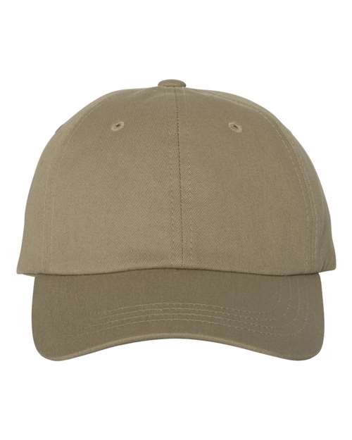 YP Classics Classic Dad Hat - Yupoong 6245CM Khaki Adjustable Hats