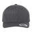 YP Classics CVC Snapback Cap - Yupoong 6389 Dark Heather Grey Adjustable Hats