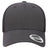 YP Classics Elite Cap - Yupoong 6601 Charcoal/ Black Adjustable Hats