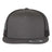 YP Classics Five - Panel Classic Trucker Cap - Yupoong 6006 Charcoal/ Black Adjustable Hats