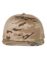 YP Classics Five - Panel Classic Trucker Cap - Yupoong 6006 Multicam Arid/ Tan Adjustable Hats