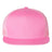 YP Classics Five - Panel Classic Trucker Cap - Yupoong 6006 Pink Adjustable Hats