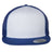 YP Classics Five - Panel Classic Trucker Cap - Yupoong 6006 Royal/ White/ Royal Adjustable Hats