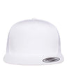 YP Classics Five - Panel Classic Trucker Cap - Yupoong 6006 White Adjustable Hats