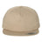 YP Classics Lightly - Structured Five - Panel Snapback Cap - Yupoong 6502 Khaki Adjustable Hats