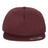 YP Classics Lightly - Structured Five - Panel Snapback Cap - Yupoong 6502 Maroon Adjustable Hats
