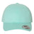 YP Classics Peached Cotton Twill Dad Hat - Yupoong 6245PT Diamond Blue Adjustable Hats
