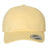 YP Classics Peached Cotton Twill Dad Hat - Yupoong 6245PT Yellow Adjustable Hats