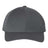 YP Classics Premium Curved Bill Snapback Cap - Yupoong 6789M Dark Grey Adjustable Hats