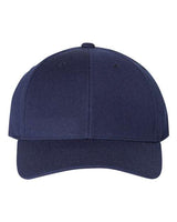 YP Classics Premium Curved Bill Snapback Cap - Yupoong 6789M Navy Adjustable Hats