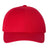 YP Classics Premium Curved Bill Snapback Cap - Yupoong 6789M Red Adjustable Hats