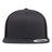 YP Classics Retro High Profile Trucker Cap - Yupoong 6609 Charcoal/ Black Adjustable Hats