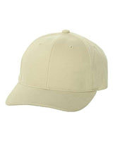 YP Classics Structured Brushed Twill Cap - Yupoong 6363V Putty One Size Hats