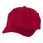 YP Classics Structured Brushed Twill Cap - Yupoong 6363V Red One Size Hats