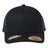 YP Classics Sustainable Retro Trucker Cap - Yupoong 6606R Black Adjustable Hats