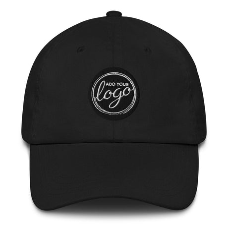 Yupoong 6245CM Dad Hat | Create Your Own Custom Dad Hat Black