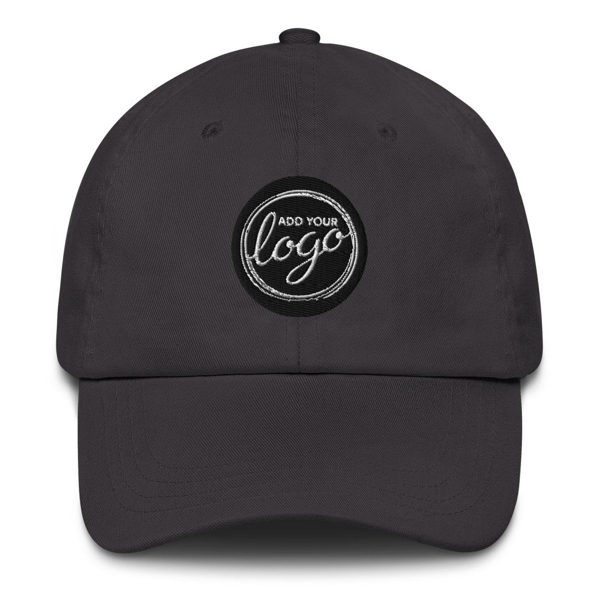 Yupoong 6245CM Dad Hat | Create Your Own Custom Dad Hat Dark Grey