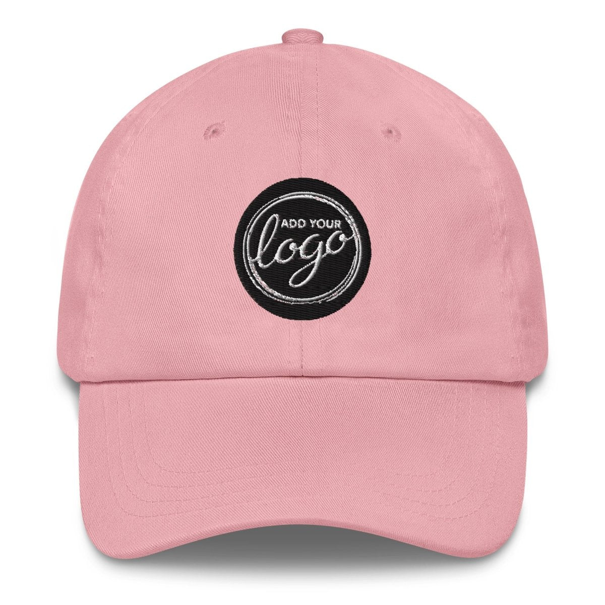 Yupoong 6245CM Dad Hat | Create Your Own Custom Dad Hat Pink