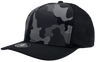 Zapped Headwear BLACKHAWK 5 - Panel Snapback Hat | Wholesale Performance Caps Black Camo Adjustable Hats