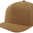Zapped Headwear BLACKHAWK 5 - Panel Snapback Hat | Wholesale Performance Caps Caramel Adjustable Hats