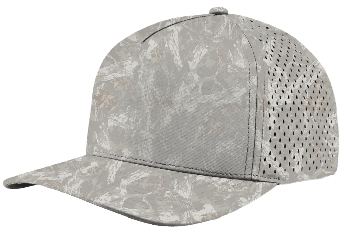 Zapped Headwear BLACKHAWK 5 - Panel Snapback Hat | Wholesale Performance Caps Deadwood Tree Camo Adjustable Hats