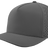 Zapped Headwear BLACKHAWK 5 - Panel Snapback Hat | Wholesale Performance Caps Grey Adjustable Hats