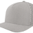 Zapped Headwear BLACKHAWK 5 - Panel Snapback Hat | Wholesale Performance Caps Heather Grey Adjustable Hats