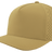 Zapped Headwear BLACKHAWK 5 - Panel Snapback Hat | Wholesale Performance Caps Khaki Adjustable Hats