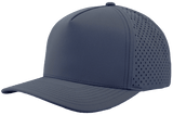 Zapped Headwear BLACKHAWK 5 - Panel Snapback Hat | Wholesale Performance Caps Light Navy Adjustable Hats