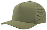 Zapped Headwear BLACKHAWK 5 - Panel Snapback Hat | Wholesale Performance Caps Loden Adjustable Hats