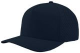Zapped Headwear BLACKHAWK 5 - Panel Snapback Hat | Wholesale Performance Caps Navy Adjustable Hats