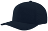 Zapped Headwear BLACKHAWK 5 - Panel Snapback Hat | Wholesale Performance Caps Navy Adjustable Hats