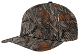 Zapped Headwear BLACKHAWK 5 - Panel Snapback Hat | Wholesale Performance Caps Oak Camo Adjustable Hats
