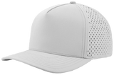 Zapped Headwear BLACKHAWK 5 - Panel Snapback Hat | Wholesale Performance Caps Off White Adjustable Hats