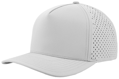 Zapped Headwear BLACKHAWK 5 - Panel Snapback Hat | Wholesale Performance Caps Off White Adjustable Hats