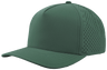 Zapped Headwear BLACKHAWK 5 - Panel Snapback Hat | Wholesale Performance Caps Steel Green Adjustable Hats